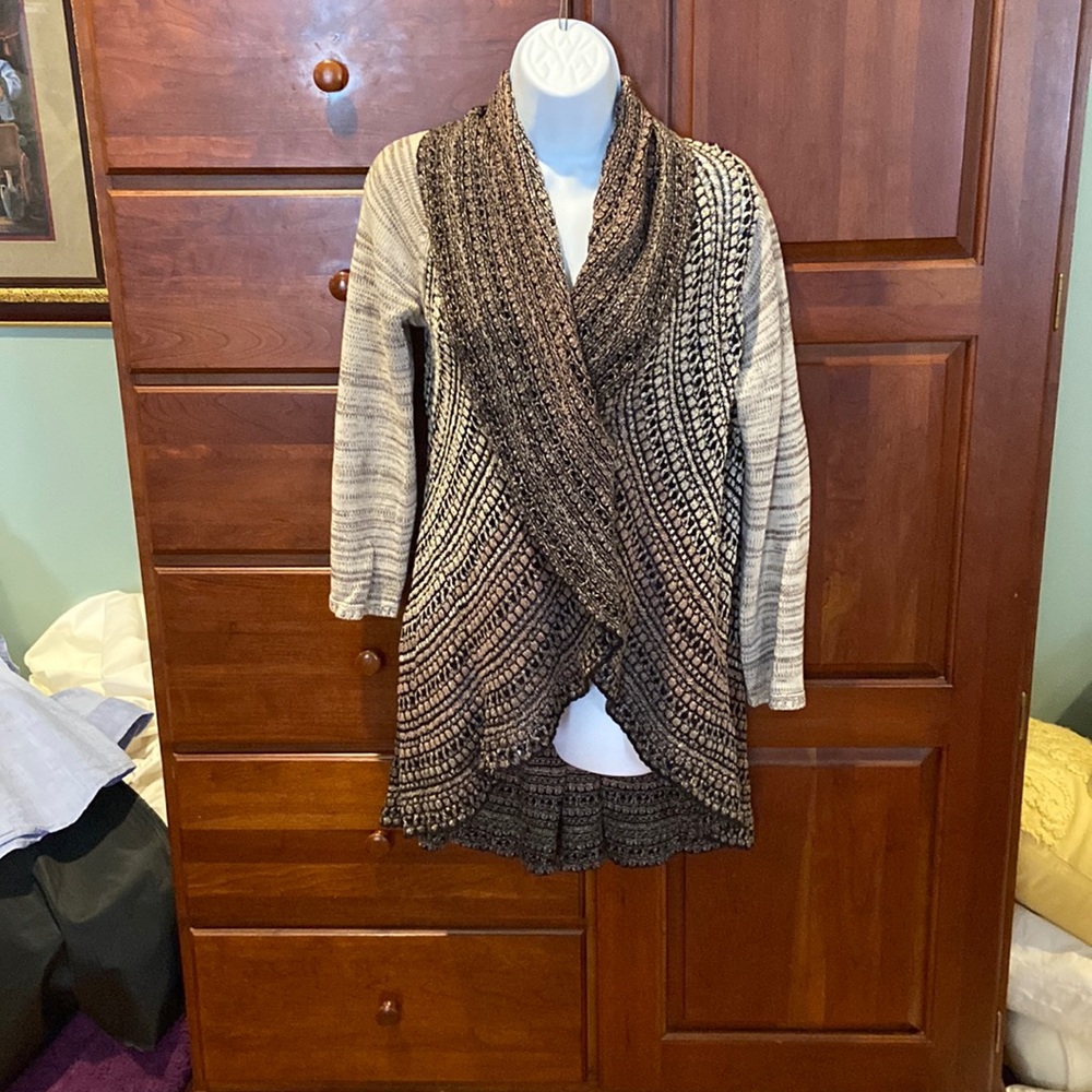 Nic & Zoe womens cardigan petite small